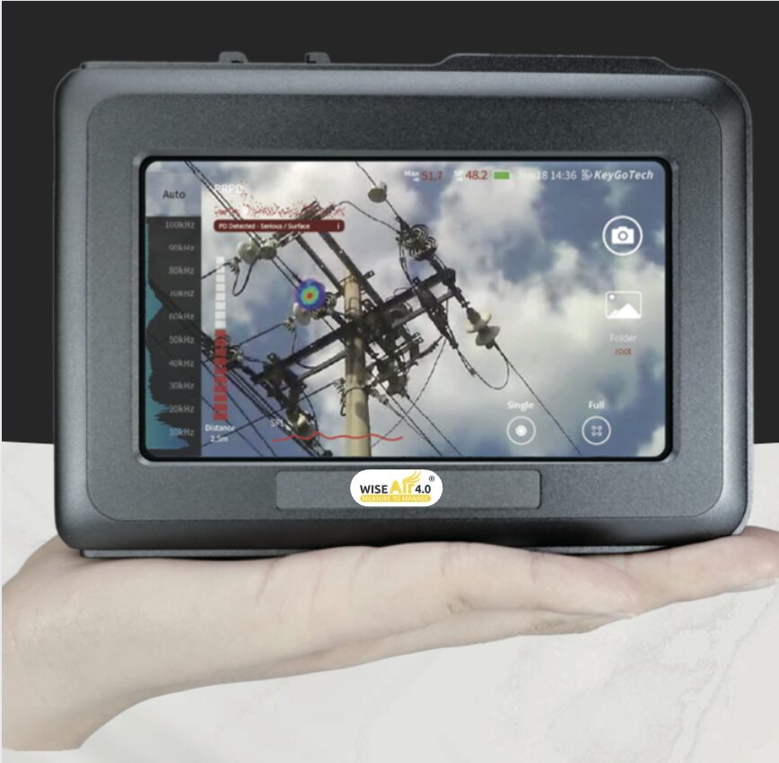 WA-EUS-750 Acoustic Leak Imager - WiseAir India