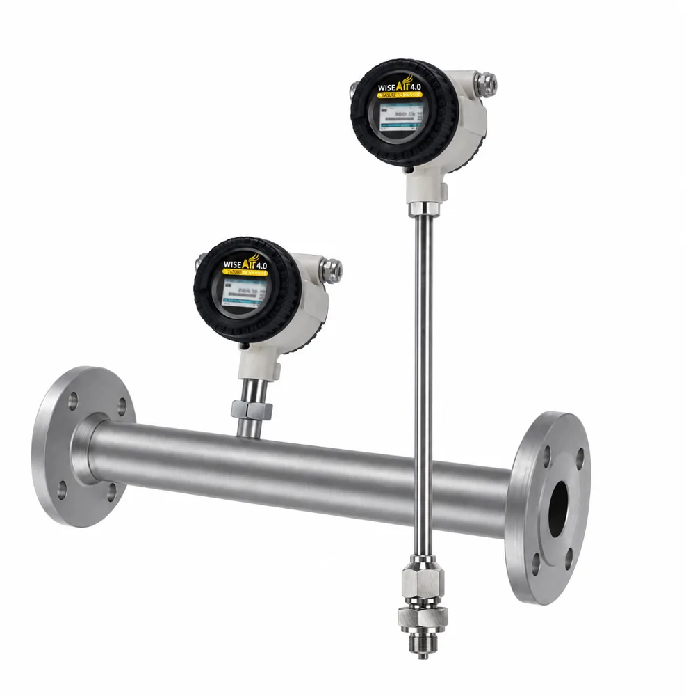WAFS 109 explosion-proof thermal mass flow sensor, insertion and in-line types