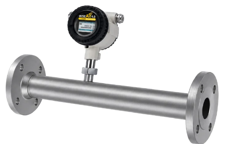 WAFS 109-IL in-line explosion-proof thermal mass flow sensor with flanged measuring section